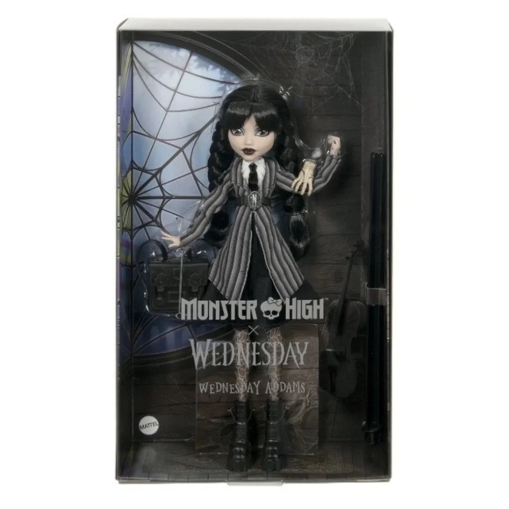 NIB. MONSTER HIGH X WEDNESDAY Wednesday Addams Doll